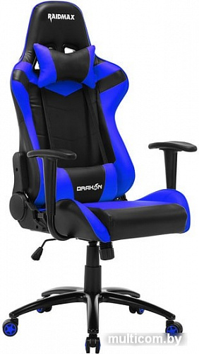 Кресло Raidmax DK606RU (черный/синий)