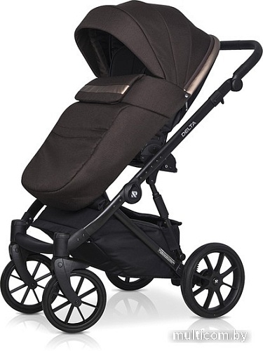 Универсальная коляска Riko Basic Delta (3 в 1, 04/chocolate)