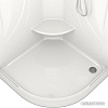 Душевая кабина Domani-Spa Elegance 90x90 с гидромассажем (прозрачное стекло/белые)