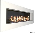 Биокамин ZeFire Elliot 1800 белый со стемалитом