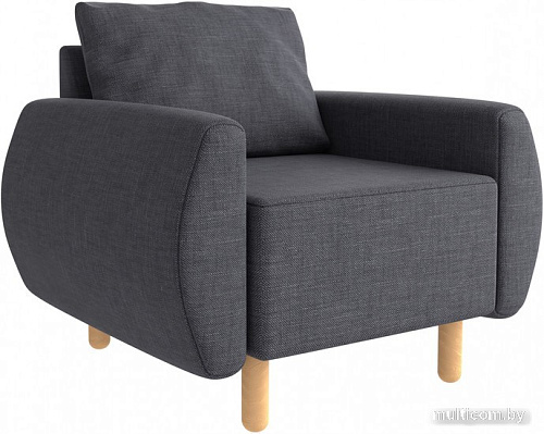 Интерьерное кресло Mio Tesoro Тулисия (Twist 20 Dark Grey)