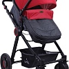 Универсальная коляска Lorelli Alexa 2018 Black&amp;Red