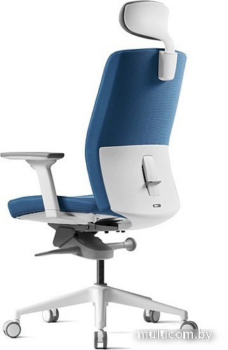 Кресло Bestuhl J2 White Pl с подголовником (голубой)