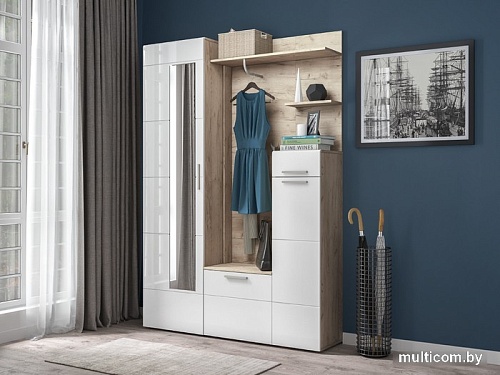 Вешалка для одежды Mobi Лайн 15.03 (дуб серый Craft K 002 PW)