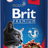 Пресервы Brit Premium говядина и горошек в соусе 85 г