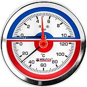 Труба Valfex Термоманометр сантехнический 80мм 1/2" 4 бар 120°С VF.TMZ.80.012.04