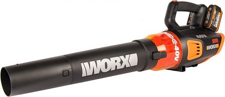 Ручная воздуходувка Worx WG584E (с 2-мя АКБ)