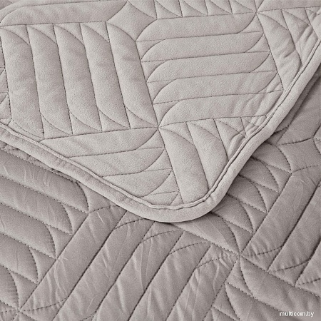 Набор текстиля для спальни Sofi De MarkO Армандо 240х260 Пок-Арм-240х260сс (светло-серый)