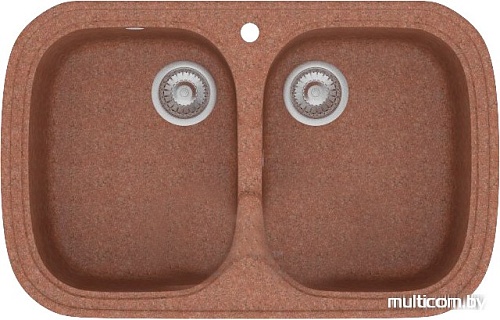 Кухонная мойка Polygran F-150 (терракот)