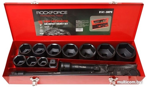 Универсальный набор инструментов RockForce RF-8141-5MPB (15 предметов)
