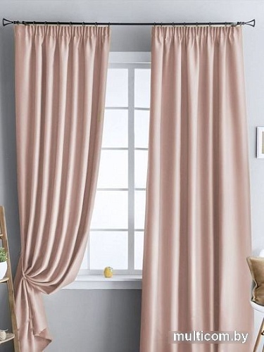 Комплект штор Pasionaria Блэквуд 400x240 (розовый)