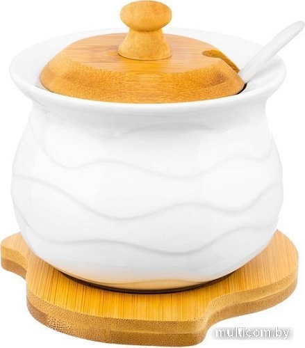 Сахарница Elan Gallery Айсберг волны 540413