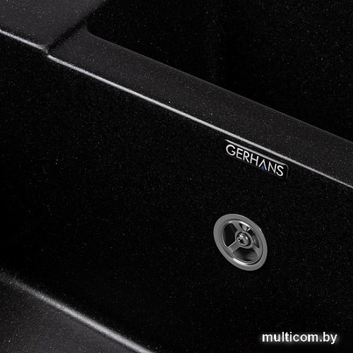Кухонная мойка Gerhans C01 (оникс)