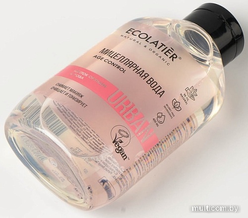 Ecolatier Мицеллярная вода Urban цветок орхидеи и роза 400 мл