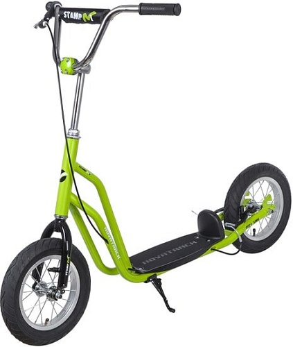 Самокат Novatrack Stamp N1 2018 12STAMPN1.GN8 (зеленый)