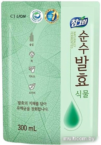 Средство для мытья посуды Lion Chamgreen Pure Fermentation Горные травы 300 мл
