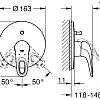 Однорычажный смеситель Grohe Eurostyle 19506LS3 + 35501000