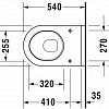 Унитаз Duravit Set Starck 3 42000900A1