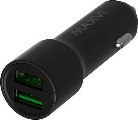 Автомобильное зарядное Maxvi CCM-M242 (черный)
