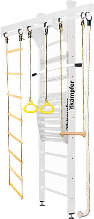 Детский спортивный комплекс Kampfer Wooden ladder Maxi Wall Стандарт (жемчужный)