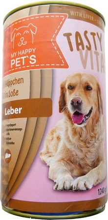 My Happy Pets Tasty Vital с печенью 1.24 кг