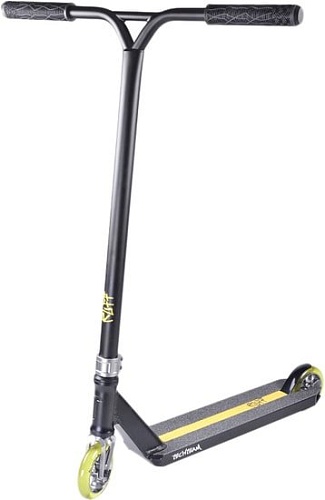 Самокат Tech Team Ruff 2021 (черный/желтый)