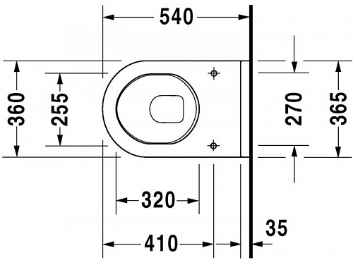 Унитаз Duravit Set Starck 3 42000900A1