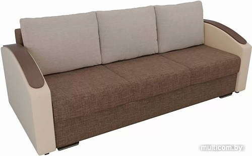 Диван Лига диванов Монако slide 102012 (коричневый/бежевый)