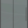 Душевая дверь Grossman Galaxy 100x195 100.K33.01.100.42.10 (графит сатин/стекло тонированное)
