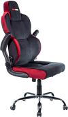 Кресло VMM Game Unit Velour XD-A-VRBKRD (черный/красный)