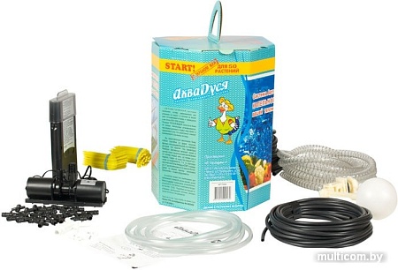 АкваДуся Автоматический капельный полив Start ЖКИ на 50 растений