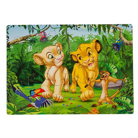 Набор пазлов Step Puzzle Легенды Disney 4 в 1 92319 (184 эл)