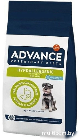 Сухой корм для собак Advance Dog VetDiet Hypoallergenic Mini 1 кг