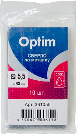 Набор оснастки Optim 361055 (10 предметов)