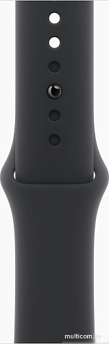 Умные часы Apple Watch Series 11 46 мм (алюминиевый корпус, черный/черный, спортивный силиконовый ремешок M/L)