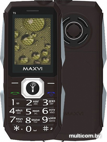 Мобильный телефон Maxvi T5 (темно-синий)