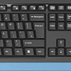 Офисный набор A4Tech Fstyler FGS1035Q (черный/синий)