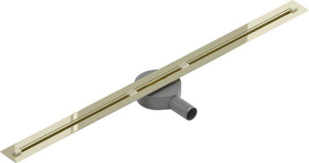 Трап/канал Mexen Flat 360 Super Slim Gold 1551080