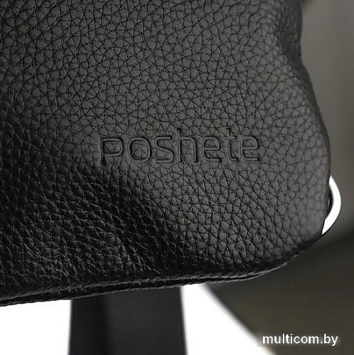 Мужская сумка Poshete 381-66153-BLK (черный)
