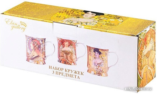 Набор кружек Elan Gallery Золотая Адель, Зодиак, Мечтательность 420445