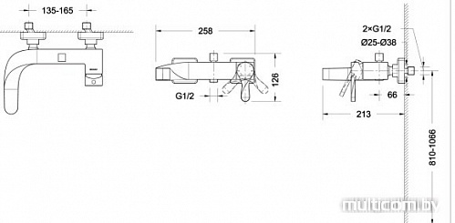 Смеситель Bravat F674108C-01