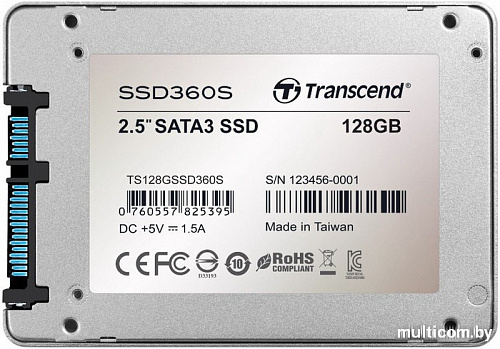 SSD Transcend SSD360 128GB [TS128GSSD360S]