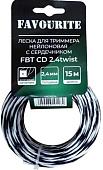 Леска для триммера Favourite FBT CD 2.4twist