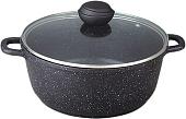 Кастрюля BEKKER Schwarzmarbel BK-1107