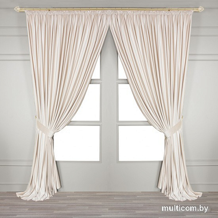 Штора Mio Tesoro Velvet 1.5x2.6 м (кремовый)