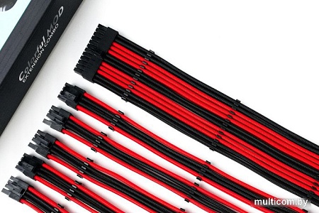 Кабель Qingsea Colorful MOD Extansion Combo QHM-0801 (черный/красный)