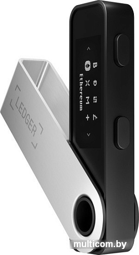 Аппаратный криптокошелек Ledger Nano S Plus (черный)