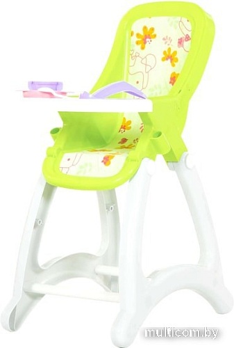 Стульчик для кукол Полесье Беби №2 48011 (белый/салатовый)