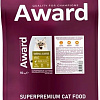 Сухой корм для кошек Award Adult Hairball &amp; Indoor (для выведения шерсти с уткой и индейкой с добавлением зеленой чечевицы и Юкки Шидигера) 10 кг