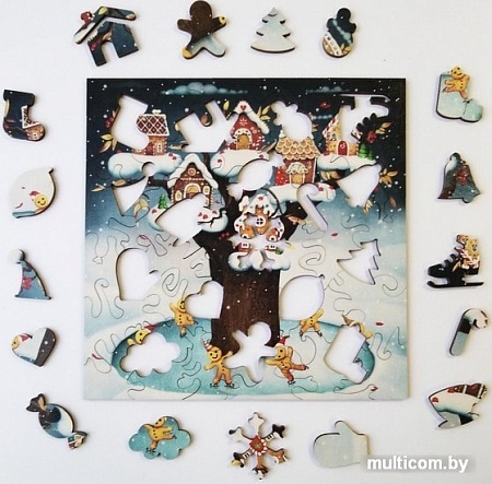 Мозаика/пазл Нескучные игры Пряничное настроение